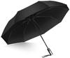 Folding Umbrella for Sun and Complete UV Automatic Large Super Lightweight and Perfect for Typhoons and Rainy Seasons 103cm Lightweight Under Black