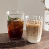 Cold Coffee Cups Iced Coffee Cups Glass Water Cup Coffee Mug Glass Drinkware Water Bottle Aesthetic Glass Cup Desk Accessorie