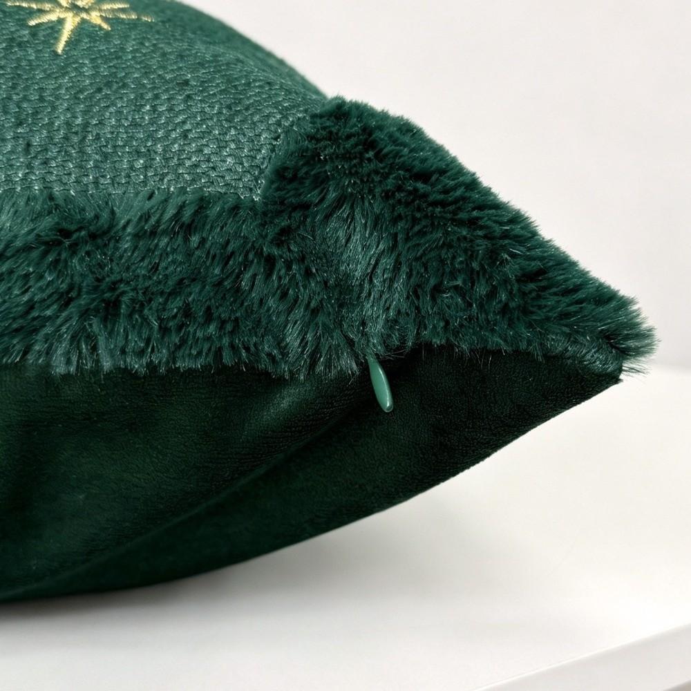 Soft Christmas Pillow Cover Square Holiday Cushion Cover Throw Cushion Cover Christmas Decor