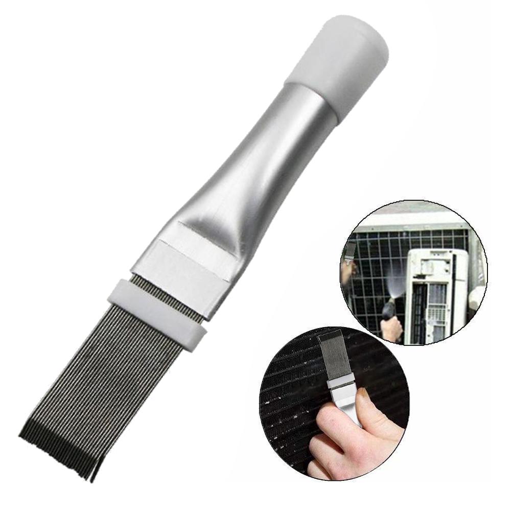 Stainless Steel Air Conditioning Fin Comb Cleaner Repair Tool for Linear Condenser