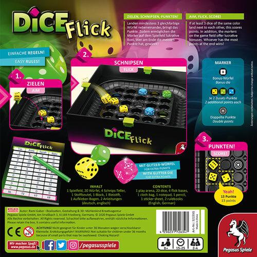 Настольная игра «Dice Flick»
