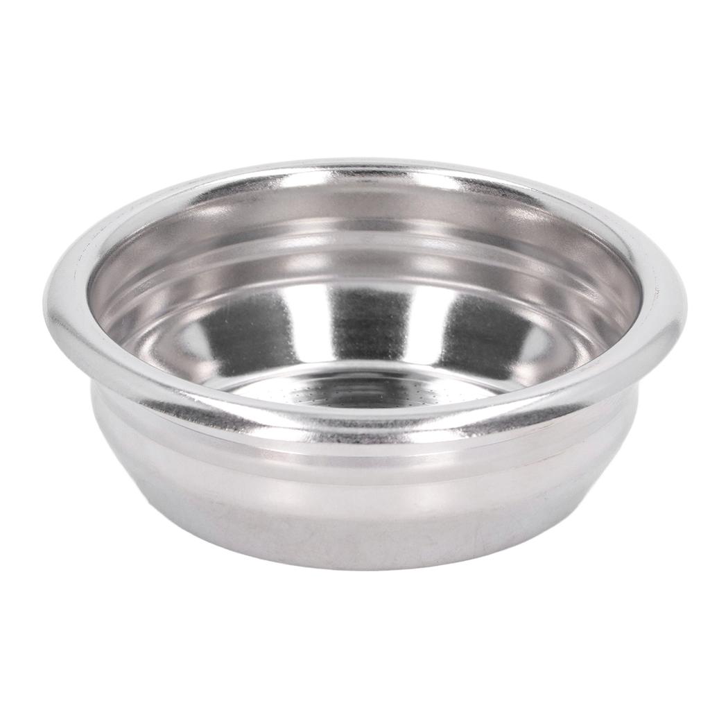 Stainless Steel Portafilter Filter Bowl 2 Cup Porous Filter Basket Coffee Machine Accessories for