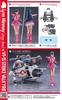 Hasegawa Super Dimension Fortress Macross Lynn Minmay Egg Plane Strike Valkyrie Scale Resin Figure Plastic Model Kit 65863 (Stage Dress) w/ VF-1S 1/24