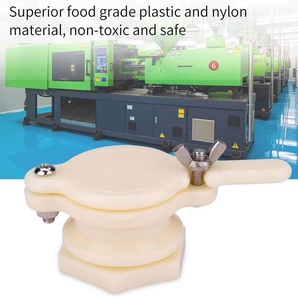Nylon Honey Beekeeping Tap, Plastic Food and Honey Extractor with, Suitable for Honey Storage, sy Installation