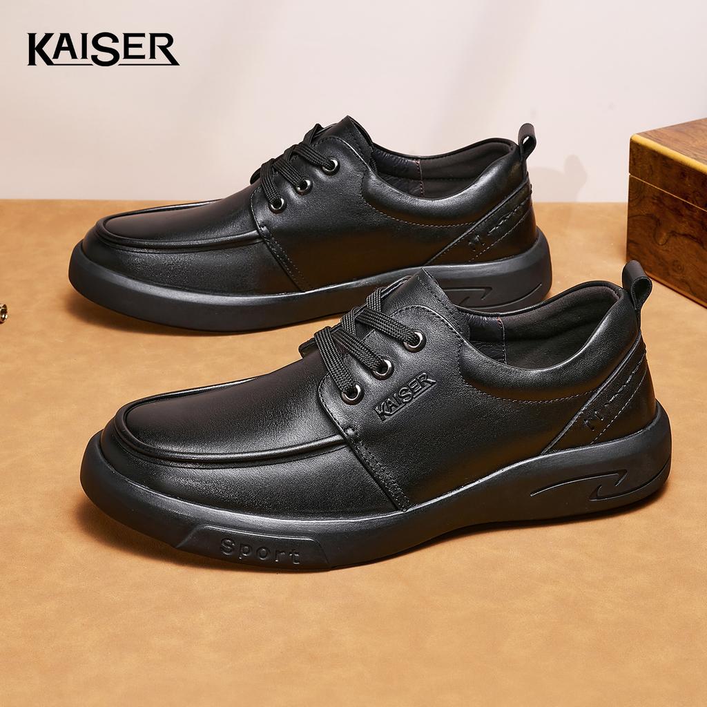 Caesar Genuine Leather Men's Business Casual Shoes