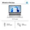 HP Laptop 17-inch, 17.3-inch HD+ display, Gen 13 Intel Core i3, 8GB RAM, 1TB storage (512GB PCIe SSD + 512GB portable drive), Windows 11 Home, WiFi 6,