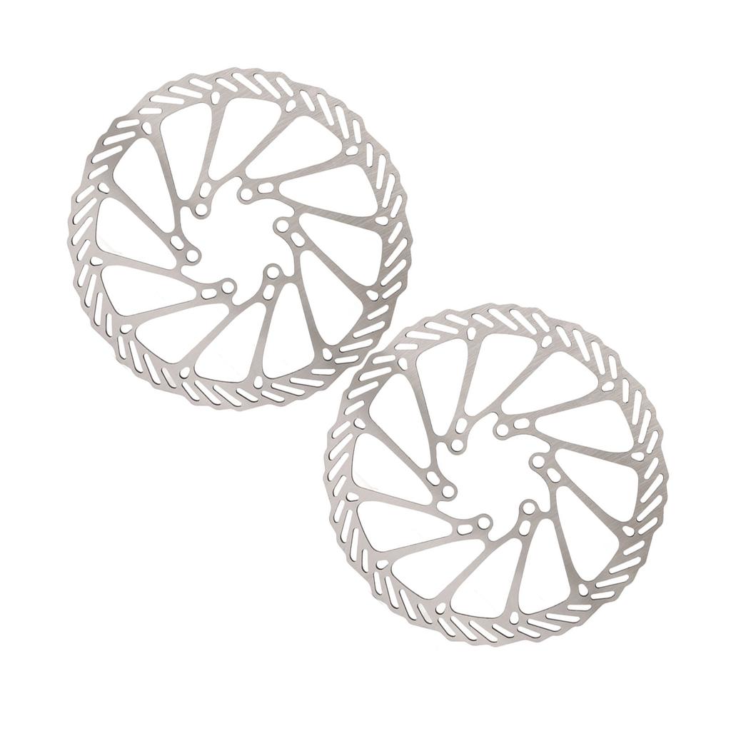 2 шт. роторы дискового тормоза для велосипеда легкие, быстро рассеивающие тепло, стальные, высокой твердости, для горного велосипеда