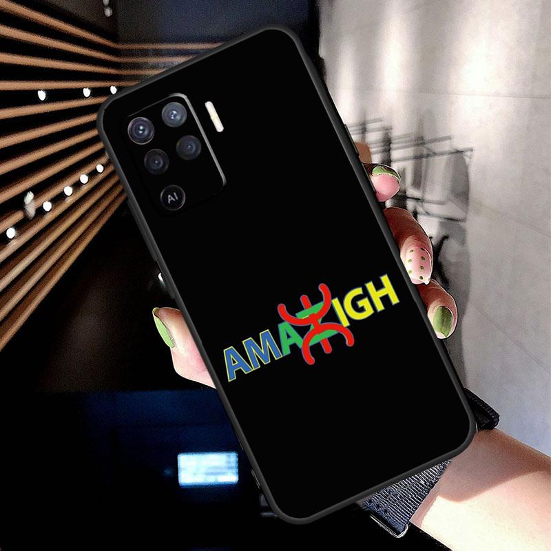 Амазигский Символ Берберская Академия Чехол Для OPPO A96 A76 A16 A94 A74 A54 A53 A57 S A15 A52 A72 A93 A5 A9 A31 A17 A77 A78 Чехол