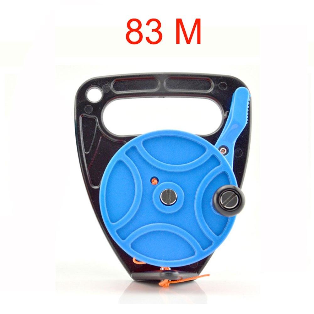 150 футов 272 футов катушка для подводного плавания с затонувшей катушкой, катушки с леской для пальцев, пещерная катушка с ручкой, катушки для снаряжения для подводного плавания и водного спорта