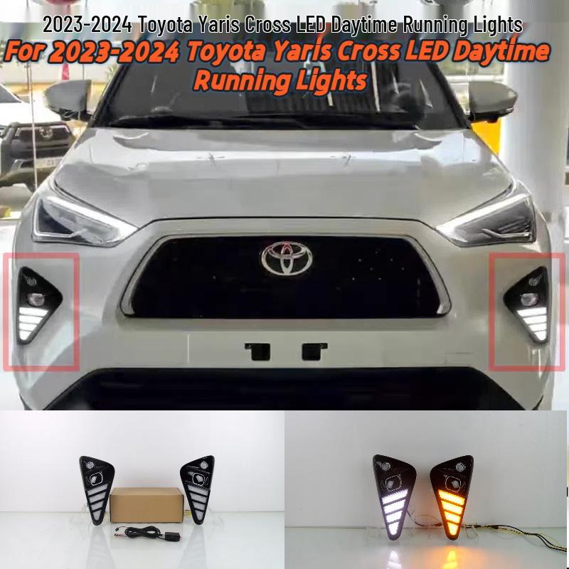 Передний светодиодный дневной ходовой огонь для Toyota Yaris/Yaris Cross 2023-2024