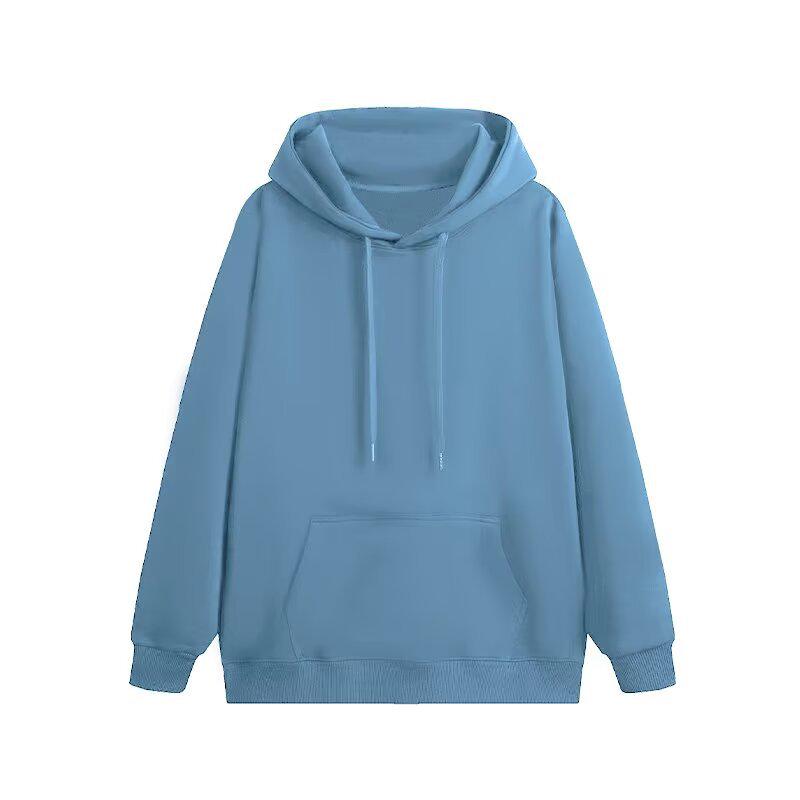 Brushed Fleece Hooded Sweatshirt - 22 Colors, Custom Text & Patterns, Perfect for Uniforms & Group Workwear, Autumn/Winter
