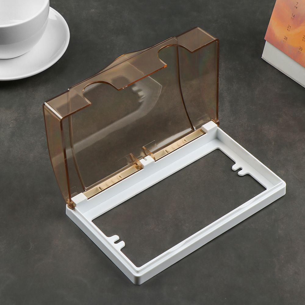 Waterproof Splash Box Switch Protection Box Electric Plug Cover Socket Protector Double Sockets