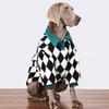 Dog Winter Coat For Large Dogs Thickened Plaid Pattern Warm Fleece Dog Jacket For Labrador Border Collie Doberman Pet Apparel
