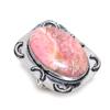 Rhodochrosite Gemstone 925 Sterling Silver Jewelry Ring Size 8