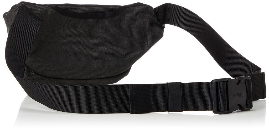 Waist Bag Mini Waist Bag Sweat Nylon Black Free Size [CHUMS]