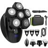 Multi-function Bald Head Electric Shaver Digital Display Hair Clipper Nose Hair Trimmer Set