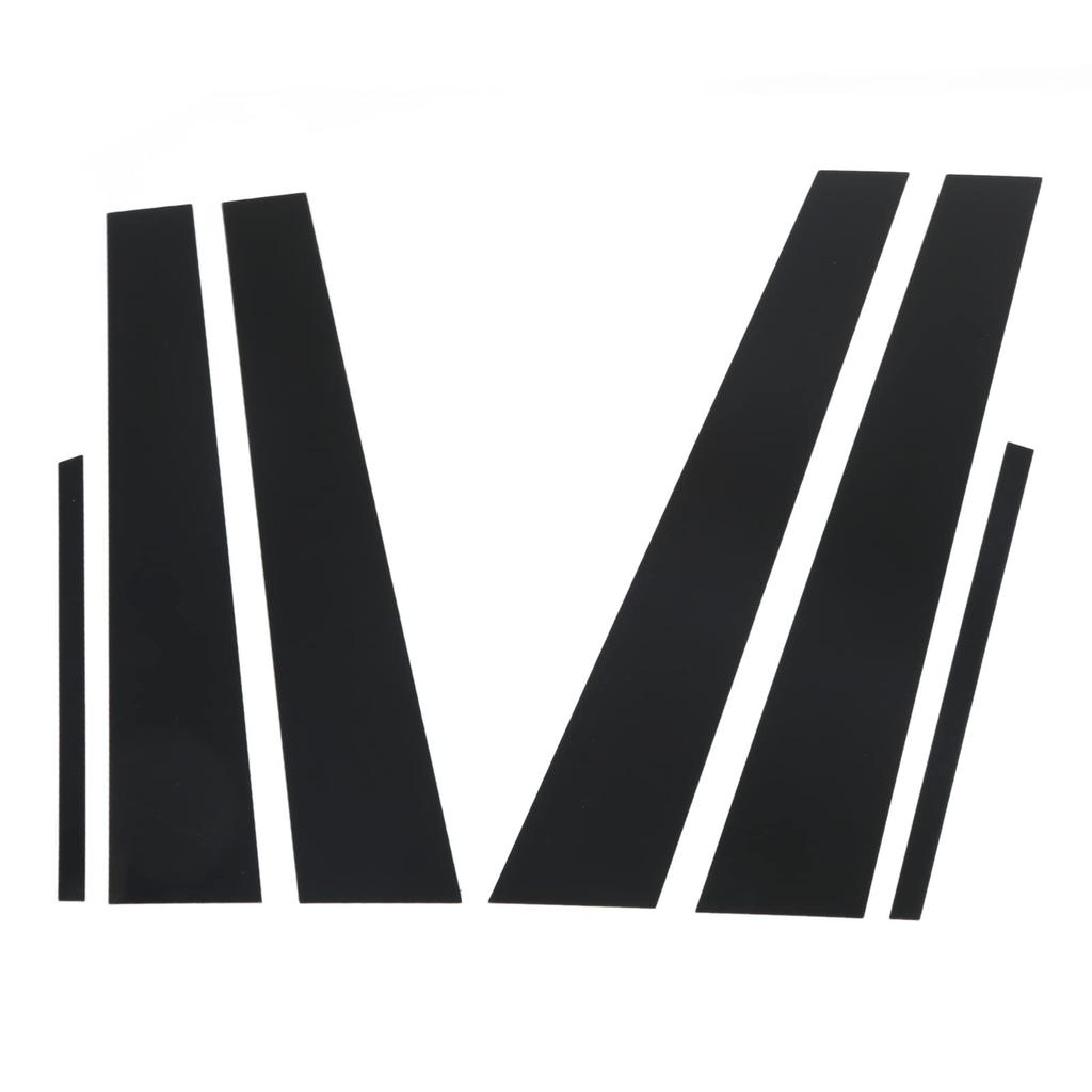 CHICIRIS Side Door Window Cover Trim, Post Pillar Trim (6 Pieces) for Dodge Charger 2011-20