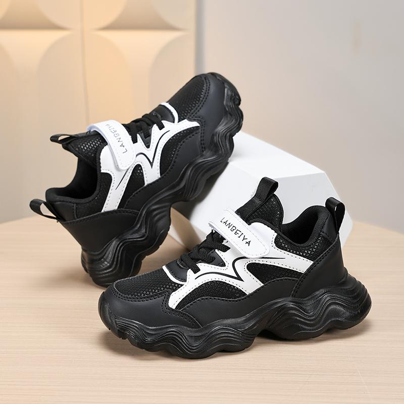 Детская мода Four Seasons Дышащая повседневная обувь для детей Бег Спорт Студенты Девочки Трендовые удобные кроссовки для спортзала