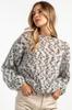 Snow Polar Dream kid wool mohair sweater gray 40/42