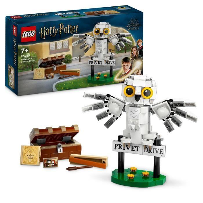 LEGO Harry Potter 76425 Hedwige Au 4 Privet Drive, Jouet De Construction Pour Enfants