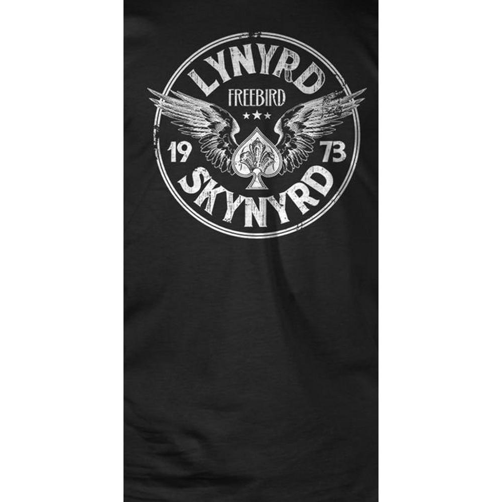 Lynyrd Skynyrd Унисекс Взрослая Футболка Free Bird 1973 Wings