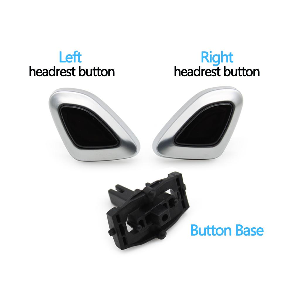 Автомобильный левый и правый подголовник сиденья, кнопка переключения управления для Mercedes BENZ SV Class W222 W447 X222 Maybach C217 S320