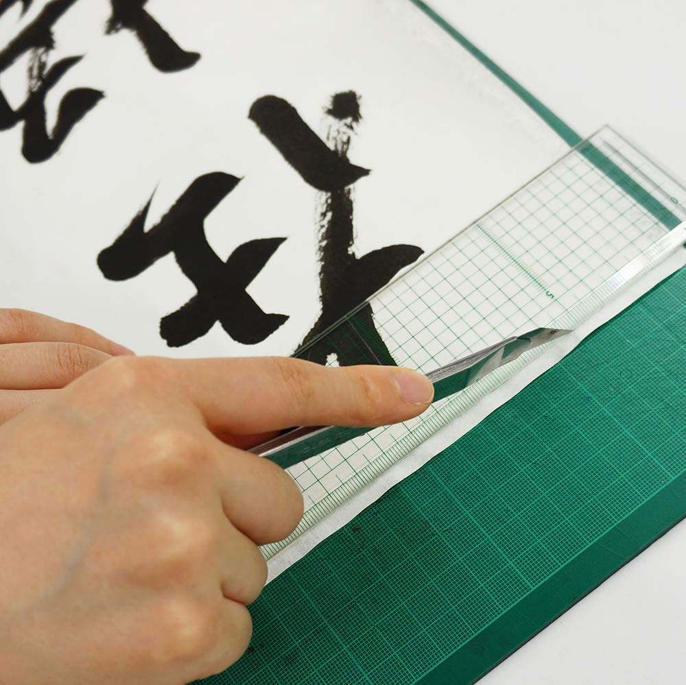 Бумага для подложки Kuretake, специальная бумага для подложки, плотная, белая, полуобрезанная LA18-27