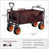 Outdoor Foldable Camping Trolley