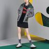 Puma X Mr Doodle вышитый логотип граффити цветной блок с капюшоном хлопковая куртка женская куртка зеленая 598685-91