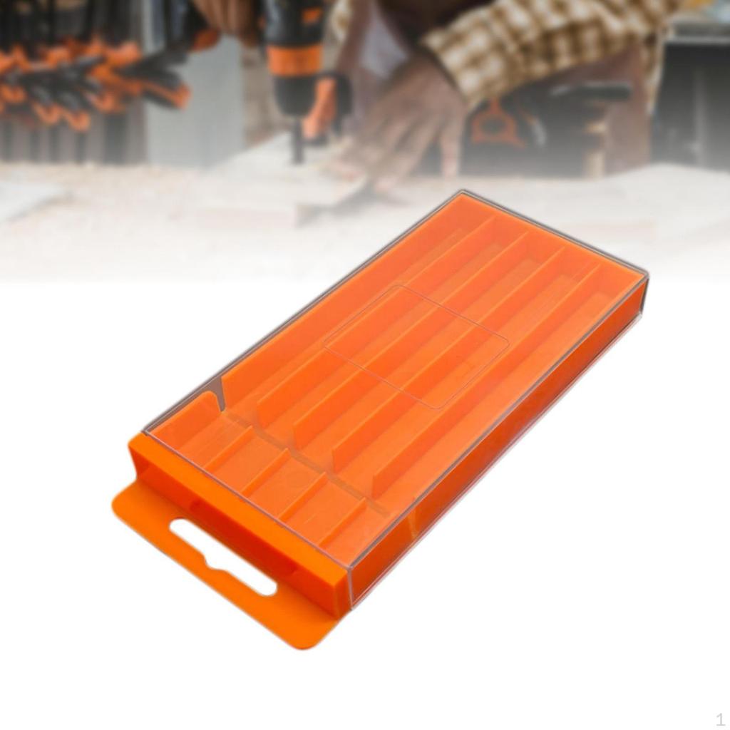 Bits Storage Box Holder Dispenser Tool Carrier Empty Case Organizer for Home Diamond