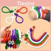 Cross-border Best-selling Halloween Wacky Tpr Soft Rubber Stress Relief Noodle Hand Bracelet Elastic Rope Toy Witch Purple 10.5g