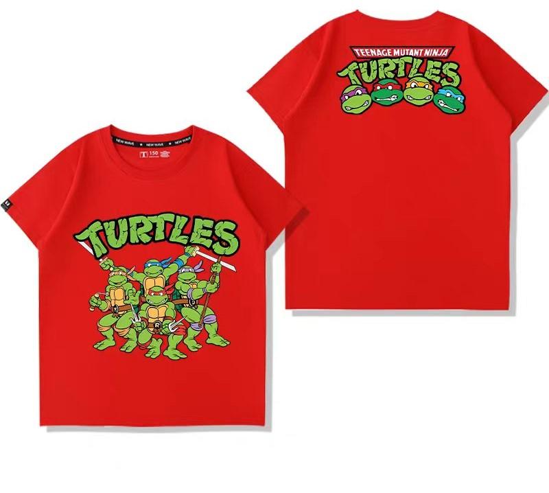 Bestseller Nick Teenage Mutant Ninja Turtles Cartoon Kids Cute Soft Comfortable Boys and Girls TShirt Short Sleeve