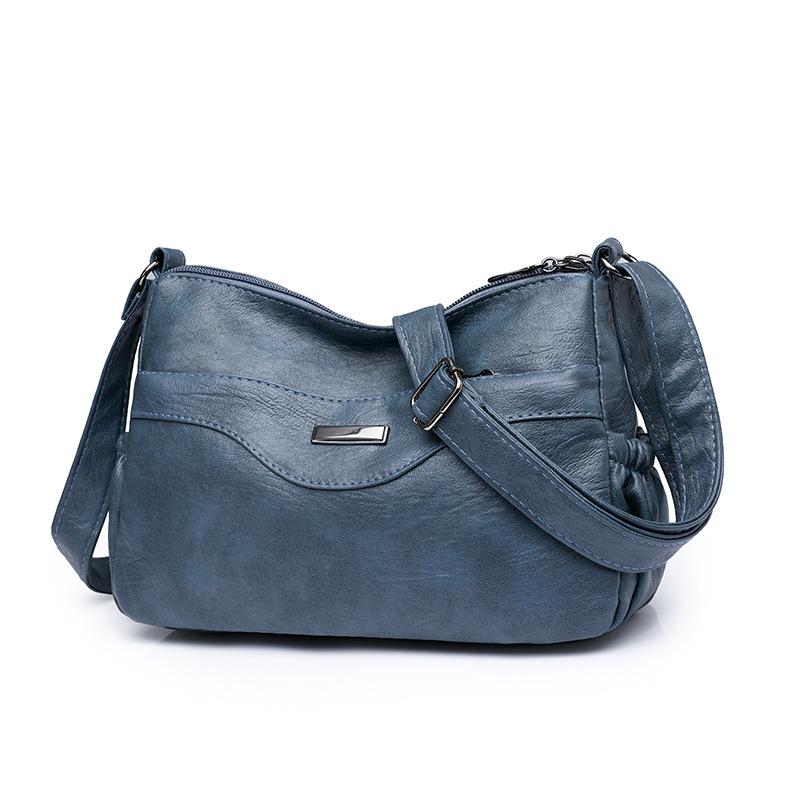 Городская простая женская сумка-мессенджер большой вместимости, повседневная сумка для мамы, переносная сумка через плечо