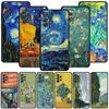 Van Gogh Starry Sky Art Cover For Samsung Galaxy A51 A71 A41 A31 A11 A01 A72 A52 A42 A32 A22 A21s A02s A12 A02 Case Black Shell