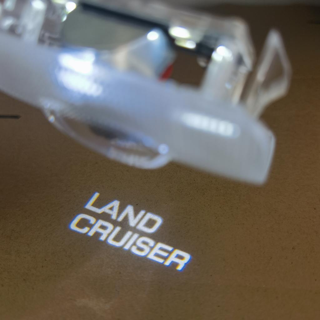LC200 LC300 2009-2023 Land Cruiser Световой элемент приветствия Land Cruiser Световой элемент «тень» Land Cruiser Световой элемент двери Land Cruiser Подсветка порога