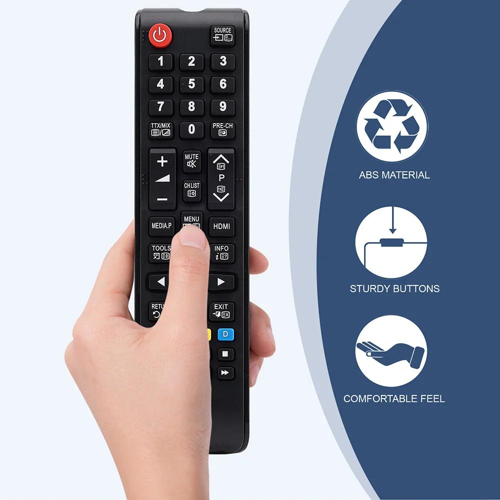 Universal TV Remote Control Portable Television Remote Control Accessories for Samsung Smart TV AA59-00741A LED LCD HD HDTV 3D
