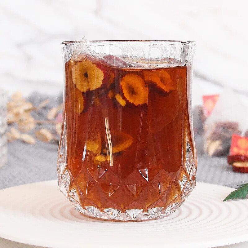 Чай с черным сахаром, красным фиником, имбирем, шелком, травяной чай 300г