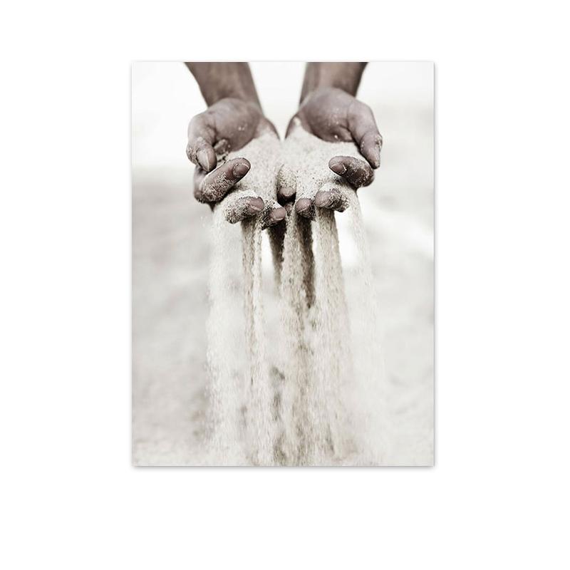 Черно-белый романтический плакат «рука об руку» с принтом на холсте, современная картина с цитатами о любви, настенная художественная картина для пар, влюбленных, декор комнаты