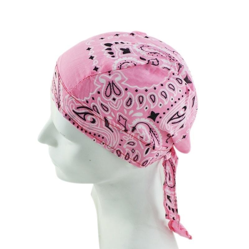 1 шт. хлопковая шапка с узором пейсли Du Rag, повязка на голову для мотоциклиста, байкера, бандана Do Doo