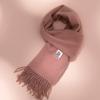 RECLOW RECLOW LAND 100% Cashmere Muffler Pink
