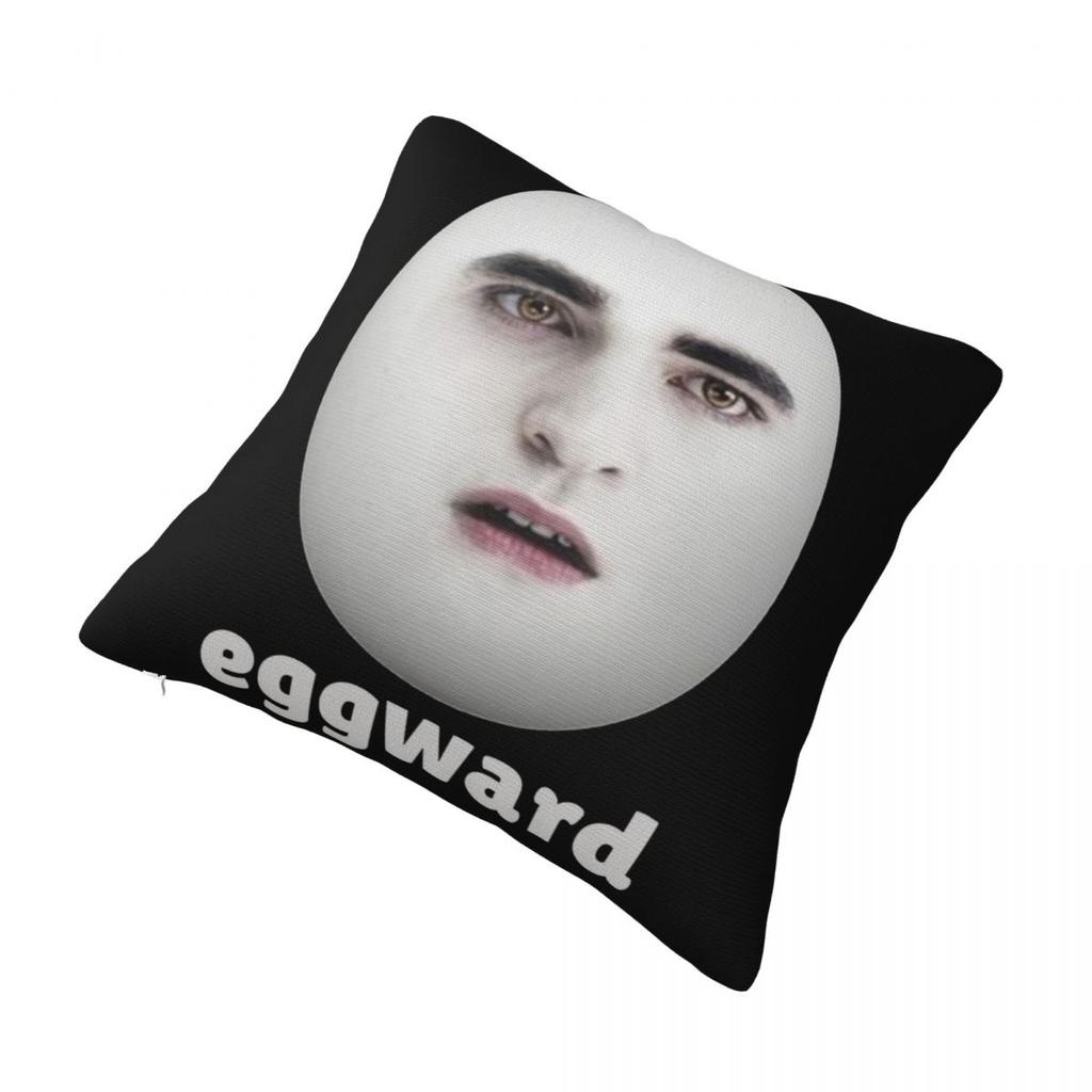 Decorative Pillowcase Twilight Eggward Funny Meme Merch Home Edward Cullen Pillow Case Cover Square Multi-Size