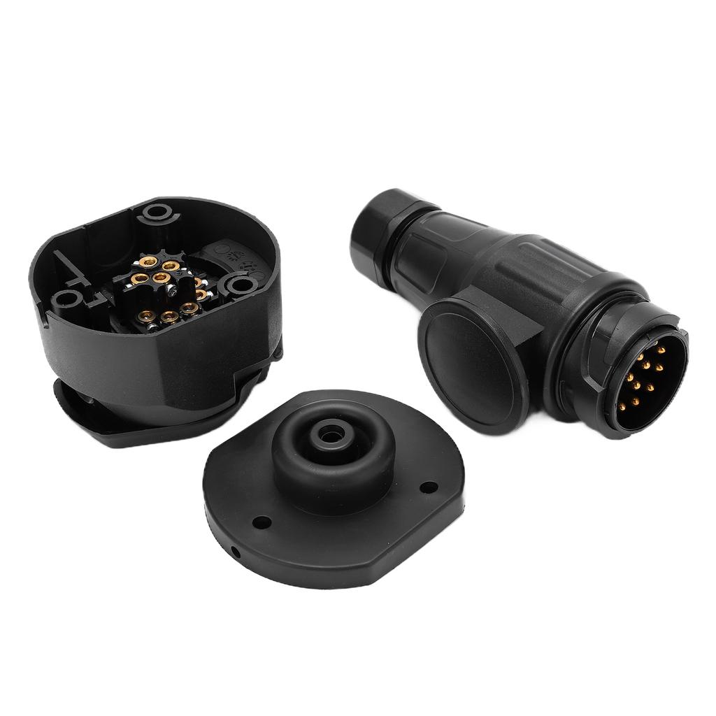 Адаптер прицепа 12 В 13-контактный Универсальный штекер прицепа для аксессуаров для прицепов