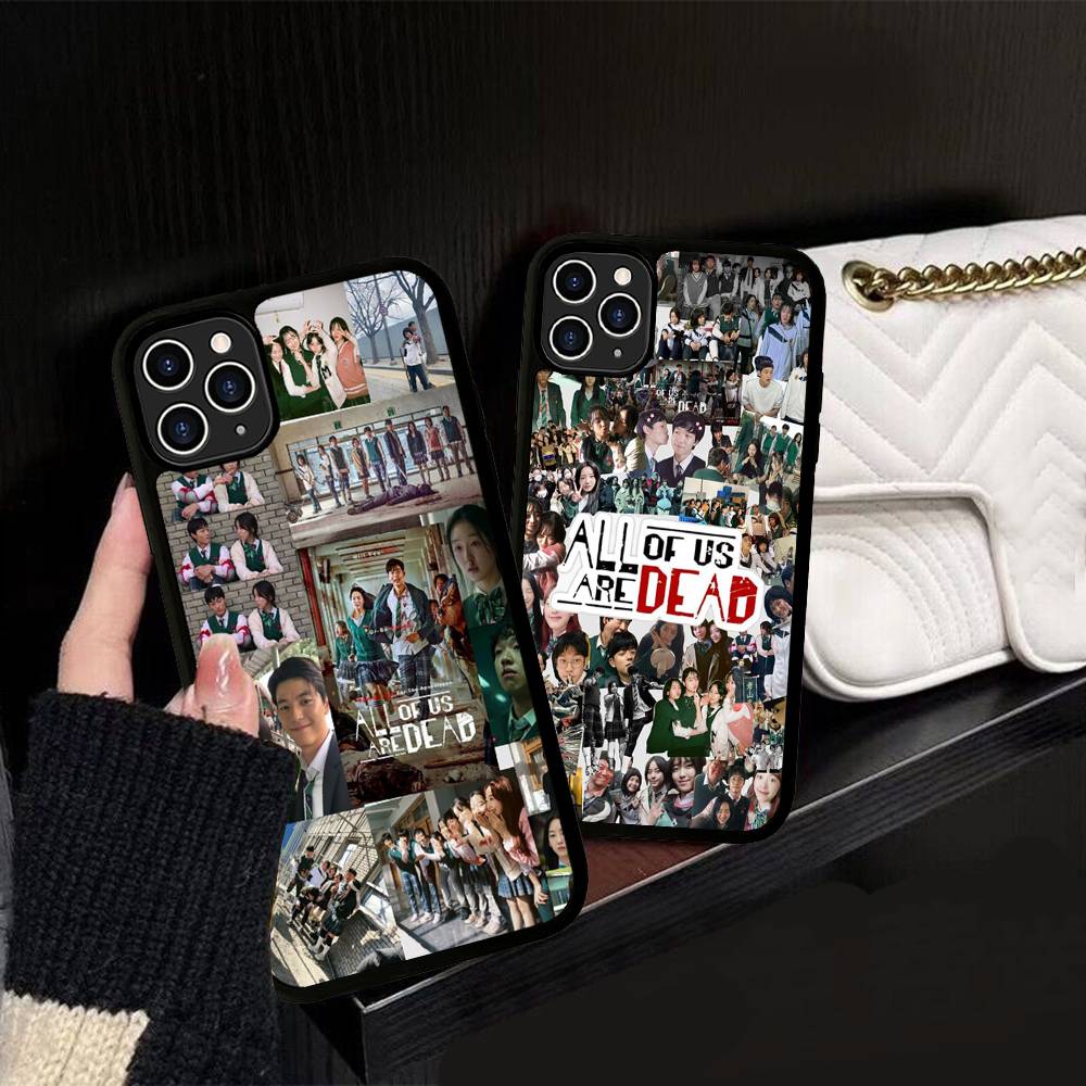 Чехол для телефона Horror TV All Of Us Are Dead PC+TPU Для iPhone 17 16 15 14 PRO MAX 11 12 13 PLUS MINI