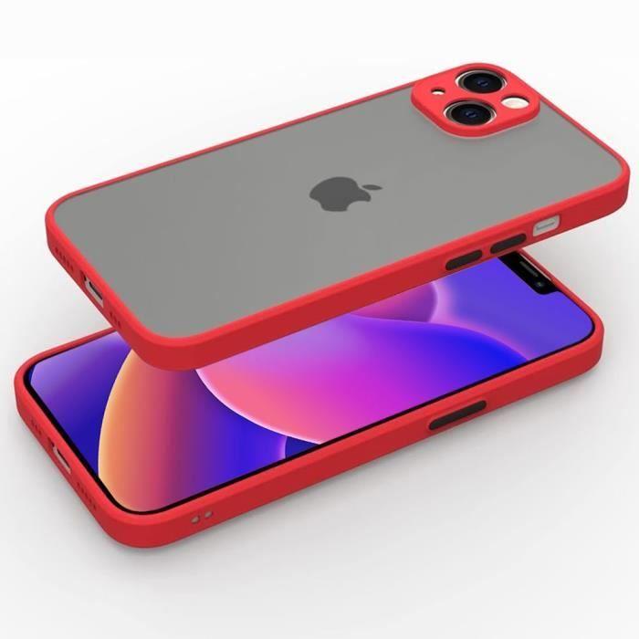 Coque - BOOLING - Pour iPhone 14 Plus - Antichoc - Texture antidérapante - Mat