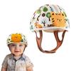Регулируемый шлем безопасности для младенцев, противоударная накладка, шлем от падений для младенцев, милая подушка-бампер, шапочка, дети