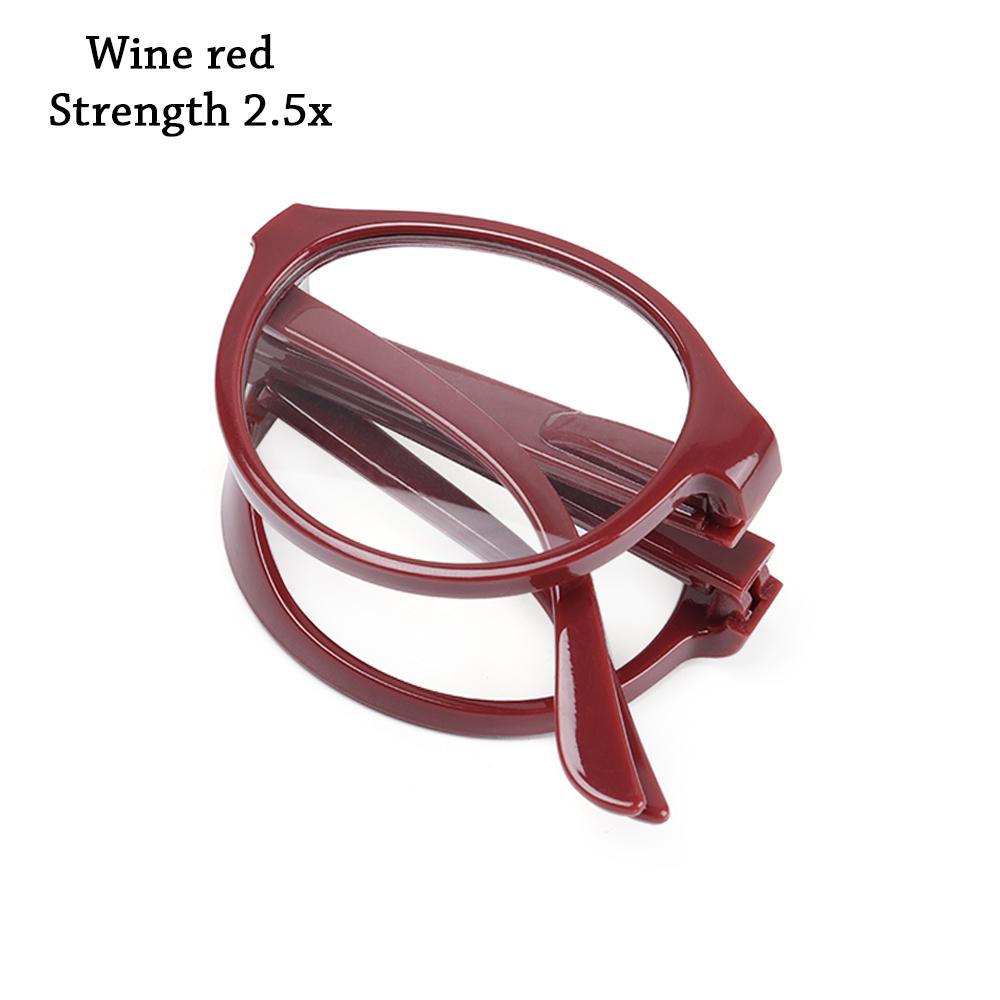 Compact Portable Eyewear Presbyopic Glasses Reading Glasses Folding with Glasses Case