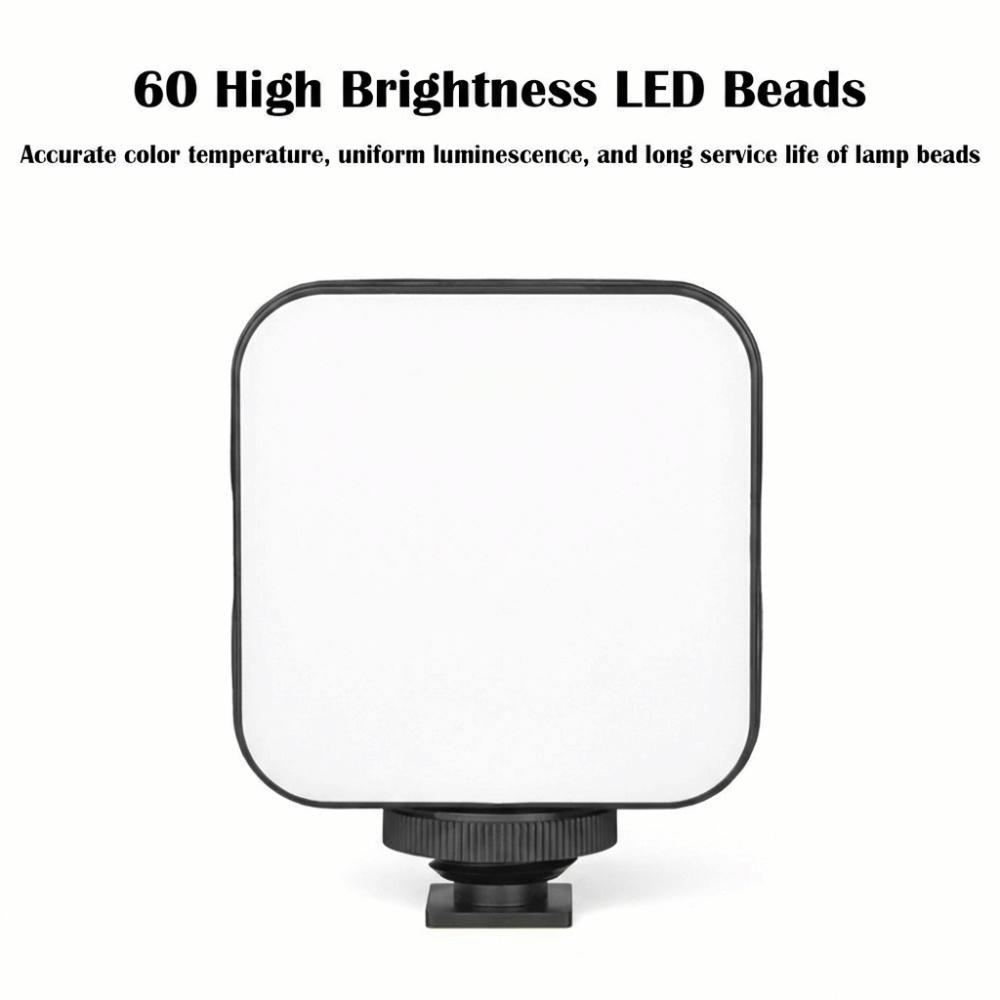 RGB Fill-in Light USB Charging Camera Flash Lamp for Canon/Nikon/Sony Live Broadcast