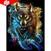 Diamond Painting Full Round Arrival Animals Diamond Embroidery Sale Wolf Diamond Embroidery