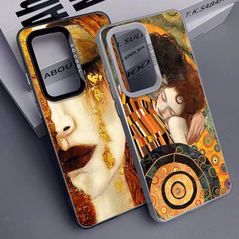 Поцелуй Густава Климта Мягкий чехол для телефона Samsung A17 A16 A15 A14 A13 A57 A56 A55 A54 A53 A37 A36 A35 A34 A33 A26 A25 A24 A23