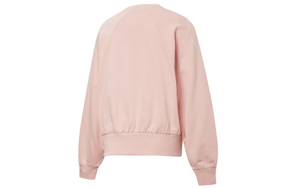 Puma Толстовки Женские Розовые С Круглым Вырезом Умеренные Обычные 531292-15